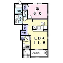 プラシード阿倉川Ｂ 102 ｜ 三重県四日市市大字東阿倉川（賃貸アパート1LDK・1階・42.80㎡） その2