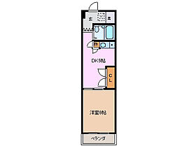 コーポラスチヨダ　Ａ 125 ｜ 三重県四日市市萱生町（賃貸マンション1DK・2階・27.20㎡） その2