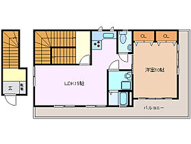 高松様アパート 2 ｜ 三重県四日市市松原町（賃貸マンション1LDK・2階・49.36㎡） その2