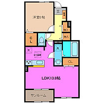 エリタージュ　I 103 ｜ 三重県四日市市平津町（賃貸アパート1LDK・1階・54.18㎡） その2