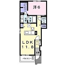 サンパークIII 101 ｜ 三重県四日市市天カ須賀４丁目（賃貸アパート1LDK・1階・45.33㎡） その2