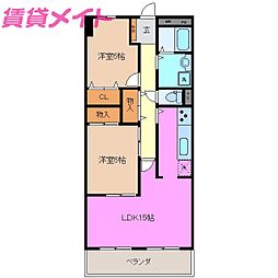 GARDEN PLAZAファミール富田　704号室 7階/-