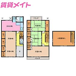 🉐敷金礼金0円！🉐富田一色町借家