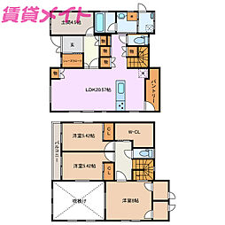 🉐敷金礼金0円！🉐朝日町柿一戸建て