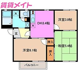 イッツエステート B棟 1階