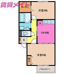 ジョイ リバー 2階