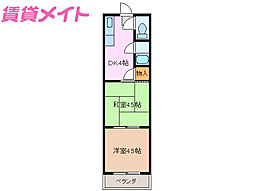 ホワイトハウスIII 2階/-
