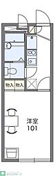 レオパレスコンフォート 1Kの間取図画像