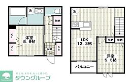 (仮称)鵠沼神明3丁目メゾン 2LDKの間取図画像