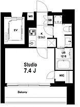 中目黒ウエスト 805 ｜ 東京都目黒区東山１丁目6-11（賃貸マンション1K・8階・25.83㎡） その2