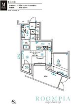 RELUXIA不動前 103 ｜ 東京都品川区西五反田４丁目27-1（賃貸マンション1LDK・地下1階・45.53㎡） その2