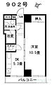 ライオンズマンション花壇代官山9階17.5万円