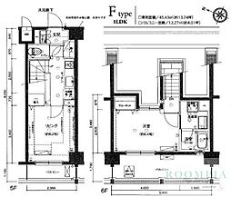 ハーモニーレジデンス池上 1LDKの間取図画像
