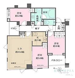 パークハウス中目黒 3階