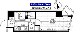 ステージファースト三軒茶屋ASYLCOURT2 1Kの間取図画像