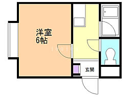 アップルハウス北34条III 2階/201