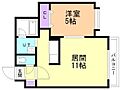 ラフィネ麻生4階5.4万円