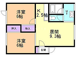 リブ3・2 2階/202