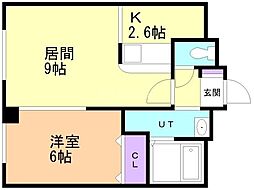 シャルム37 2階/202