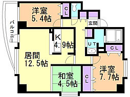 エクセルシオール麻生II 5階/502