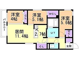 札幌市営南北線 北12条駅 徒歩4分