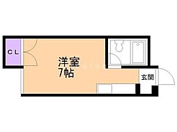 間取図画像 ワンルーム