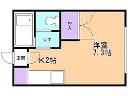 モンヴェール麻生B棟 2階/203