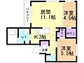 Angelic village北23条2階9.8万円