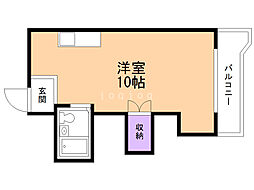間取図画像 ワンルーム