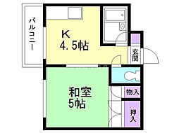 間取図画像 ワンルーム