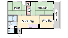 スカイメロディー  ｜ 兵庫県姫路市白浜町宇佐崎北2丁目（賃貸マンション3DK・2階・54.12㎡） その2