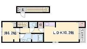 ファンド野里I  ｜ 兵庫県姫路市野里444丁目（賃貸アパート1LDK・2階・43.79㎡） その2