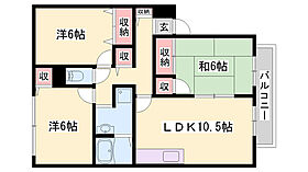 サンハイム2棟  ｜ 兵庫県加東市藤田（賃貸アパート3LDK・1階・68.75㎡） その2