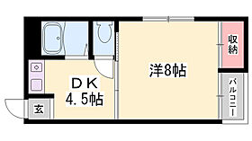 BWビル17  ｜ 兵庫県姫路市塩町（賃貸マンション1DK・6階・24.84㎡） その2