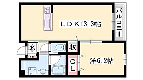 ザ フジイ ガーデン A  ｜ 兵庫県加東市下滝野4丁目（賃貸アパート1LDK・1階・44.81㎡） その2