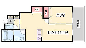 メゾンソレイユ　エスト  ｜ 兵庫県姫路市大津区長松（賃貸アパート1LDK・1階・49.78㎡） その2