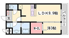 セジュール町坪  ｜ 兵庫県姫路市町坪（賃貸アパート1LDK・3階・37.53㎡） その2