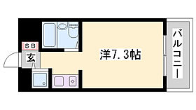 クリーンピア南大路時計台  ｜ 兵庫県姫路市東延末3丁目（賃貸マンション1R・9階・19.64㎡） その2