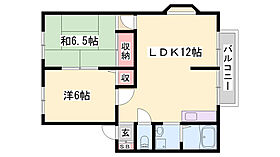 サンビレッジC  ｜ 兵庫県西脇市和布町（賃貸アパート2LDK・2階・46.00㎡） その2