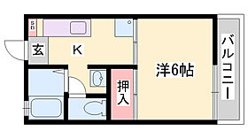 ヴィラ北平野I  ｜ 兵庫県姫路市北平野4丁目（賃貸アパート1K・2階・21.00㎡） その2