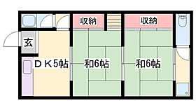 富士ハイツ  ｜ 兵庫県宍粟市山崎町上寺（賃貸アパート2DK・1階・40.00㎡） その1