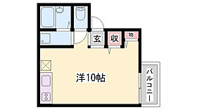 メゾンルークB棟  ｜ 兵庫県姫路市大塩町宮前（賃貸アパート1R・2階・25.26㎡） その2