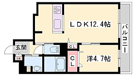 メゾンくにみち  ｜ 兵庫県姫路市東延末4丁目（賃貸マンション1LDK・2階・41.63㎡） その2