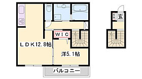 タウンさらII  ｜ 兵庫県姫路市大津区北天満町（賃貸アパート1LDK・2階・52.84㎡） その2