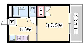 グリーンゲイブルズ  ｜ 兵庫県赤穂市黒崎町（賃貸アパート1K・1階・25.10㎡） その2