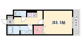 Tre　Court東姫路  ｜ 兵庫県姫路市市之郷（賃貸マンション1K・1階・30.24㎡） その2