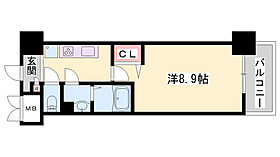 MISTRAL姫路駅前V　忍町  ｜ 兵庫県姫路市忍町（賃貸マンション1K・8階・28.03㎡） その2