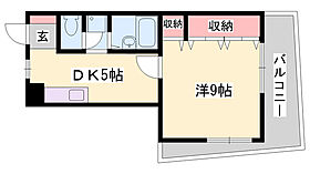 プラザ・Ｙ  ｜ 兵庫県姫路市伊伝居（賃貸マンション1DK・4階・30.40㎡） その2