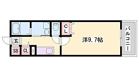 プラシード手柄II  ｜ 兵庫県姫路市手柄1丁目（賃貸アパート1K・1階・31.70㎡） その2