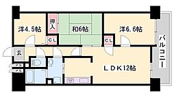 アルコート高岡 3階/-